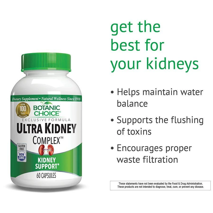 商品Botanic Choice|Ultra Kidney Complex,价格¥259,第4张图片详细描述