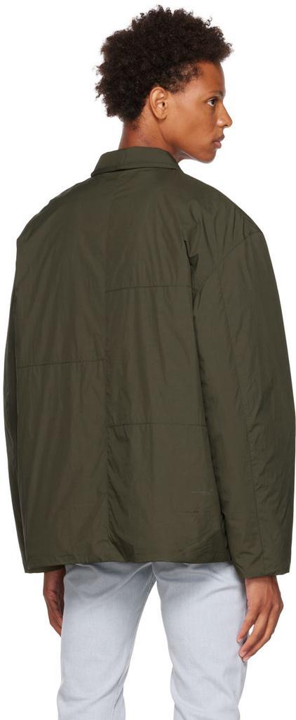 商品FRAME|Green Puffy Workwear Jacket,价格¥2162,第5张图片详细描述