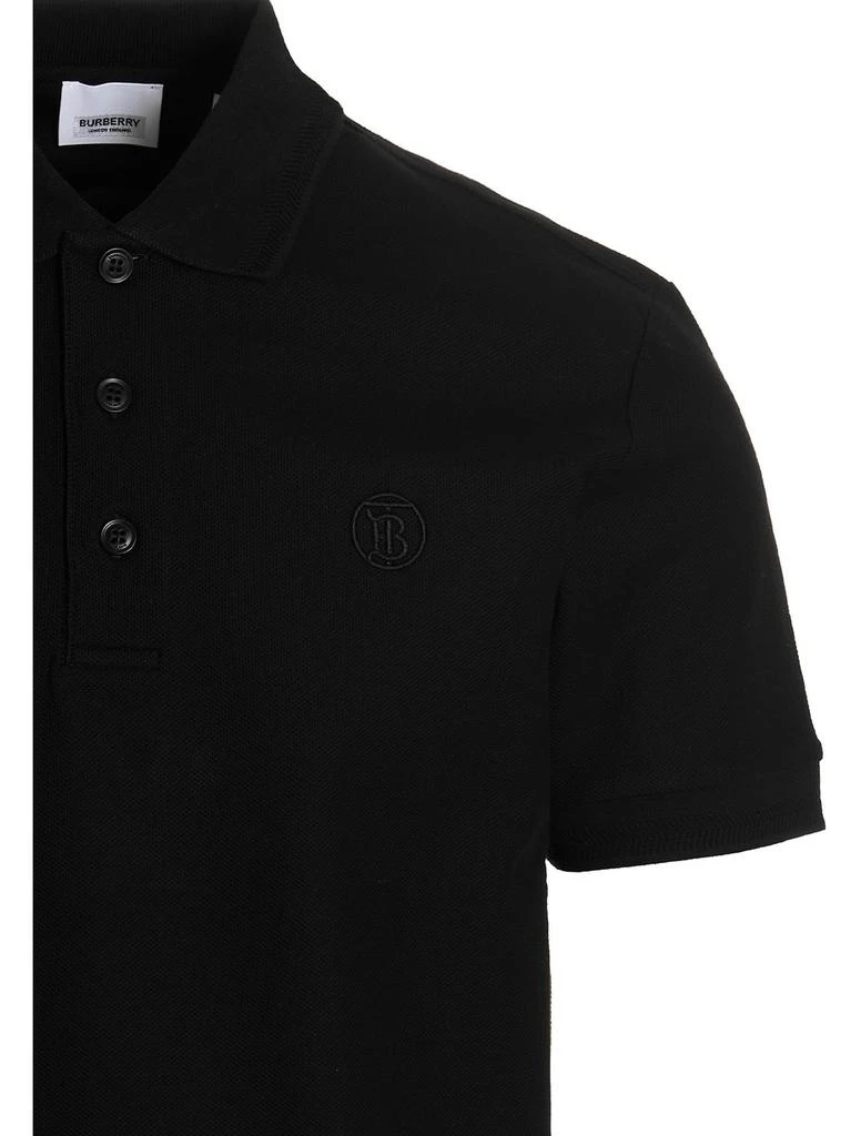 商品Burberry|Burberry Logo Embroidered Short-Sleeved Polo Shirt,价格¥2257,第3张图片详细描述