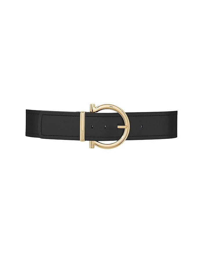 商品Salvatore Ferragamo|Women's New Gancio Singolo Leather Belt,价格¥5436,第1张图片