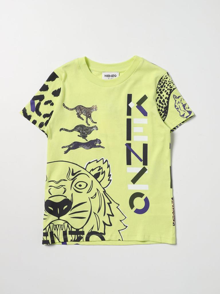 Kenzo Junior T-shirt with graphic prints商品第1张图片规格展示