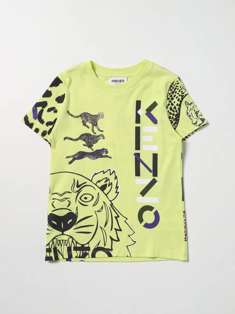 商品Kenzo|Kenzo Junior T-shirt with graphic prints,价格¥426,第1张图片