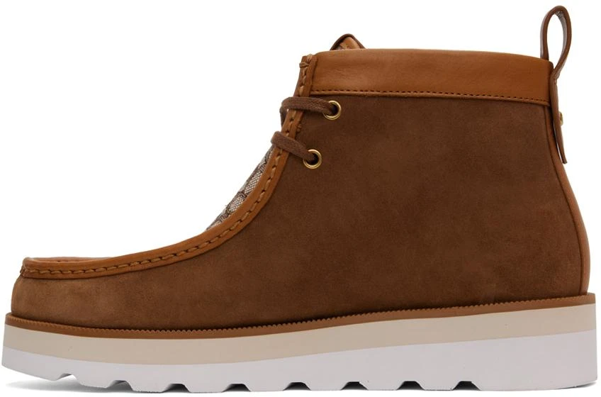 商品Coach|Tan Micro Signature Chukka Boots,价格¥974,第3张图片详细描述