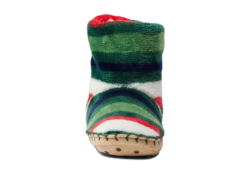 商品Hatley|Holiday Stripes Fleece Slippers (Toddler/Little Kid),价格¥166,第2张图片详细描述