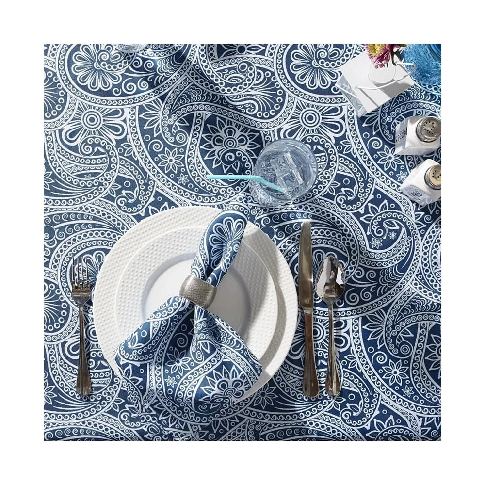 商品Design Imports|Paisley Print Outdoor Tablecloth, 60" x 84",价格¥309,第3张图片详细描述