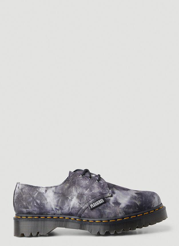 x Pleasures 1461 Tie-Dye Shoes in Grey商品第1张图片规格展示