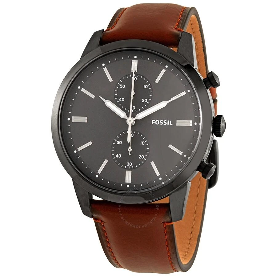 商品Fossil|Townsman Chronograph Quartz Men's Watch FS5522,价格¥627,第1张图片