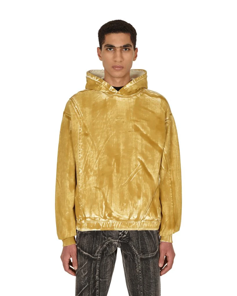 商品A-COLD-WALL*|Corrosion Hooded Sweatshirt Yellow,价格¥1321,第1张图片