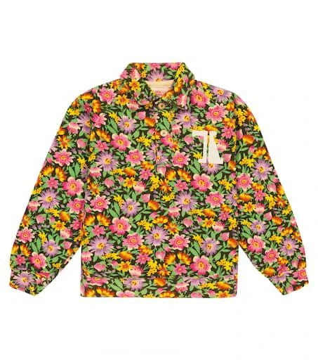 商品The Animals Observatory|Seahorse floral cotton sweater,价格¥575,第1张图片