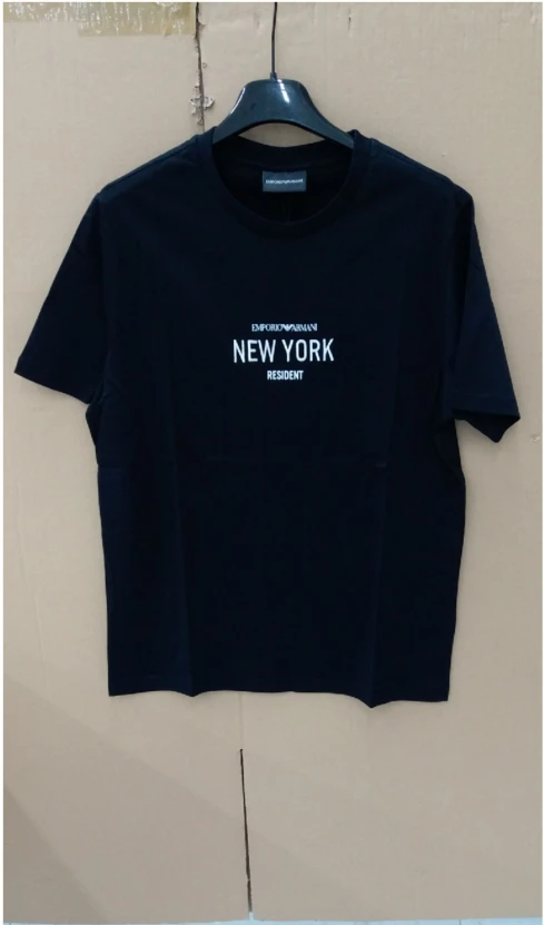 商品Emporio Armani|Emporio Armani 安普里奥 阿玛尼 男装短体恤  3H1TA4-1J30Z-0999,价格¥460,第1张图片