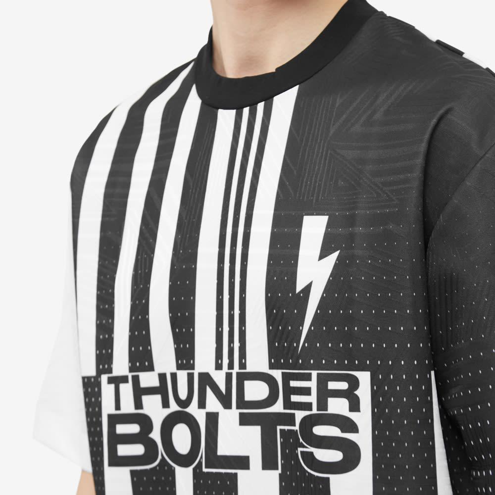 Neil Barrett Multistripe Thunderbolt Football Tee商品第5张图片规格展示