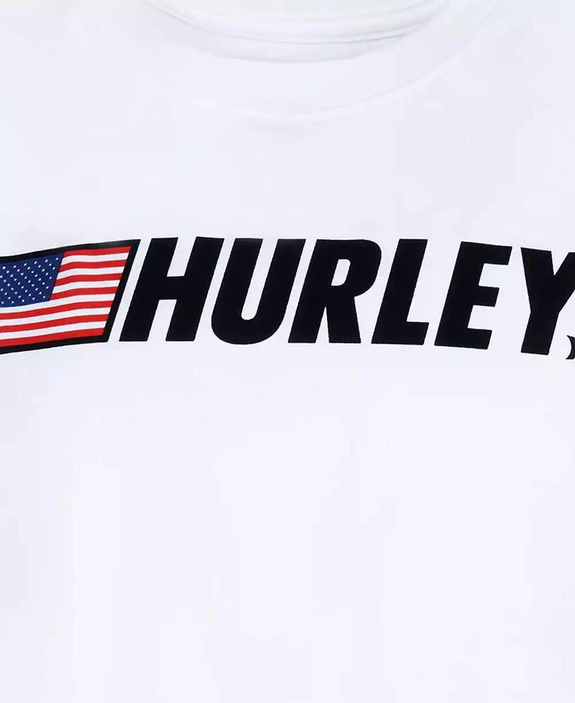 商品Hurley|Big Boys Flag Short Sleeves T-shirt,价格¥66,第3张图片详细描述