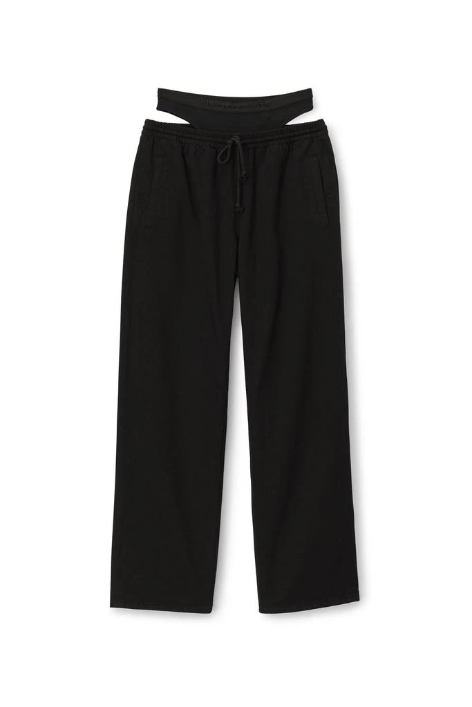 商品Alexander Wang|Layered Track Pant In Denim,价格¥1987,第1张图片