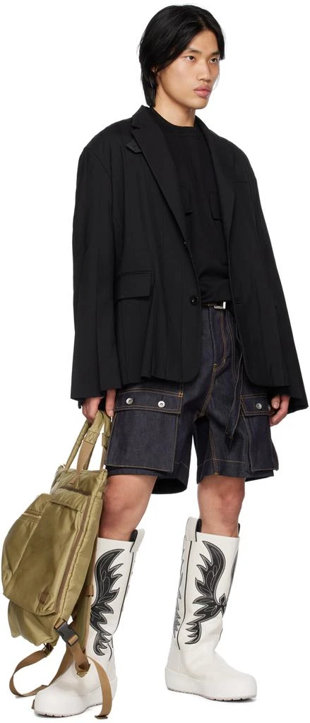 商品Sacai|Khaki PORTER Edition Helmet Backpack,价格¥3408,第4张图片详细描述