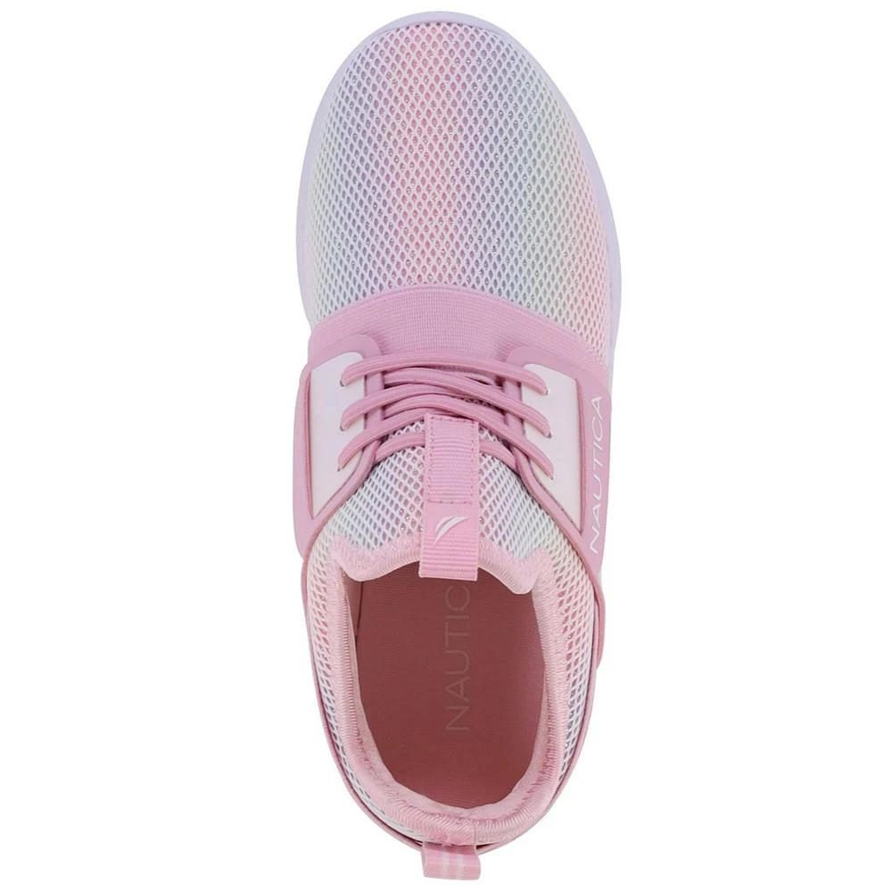 商品Nautica|Little Girls Iridescent Rainbow Slip-On Athletic Sneaker,价格¥177,第3张图片详细描述