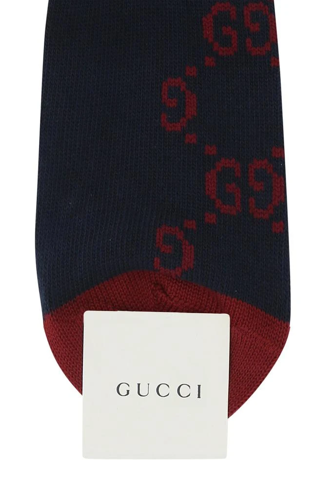 商品Gucci|Embroidered stretch cotton blend socks,价格¥1633,第1张图片