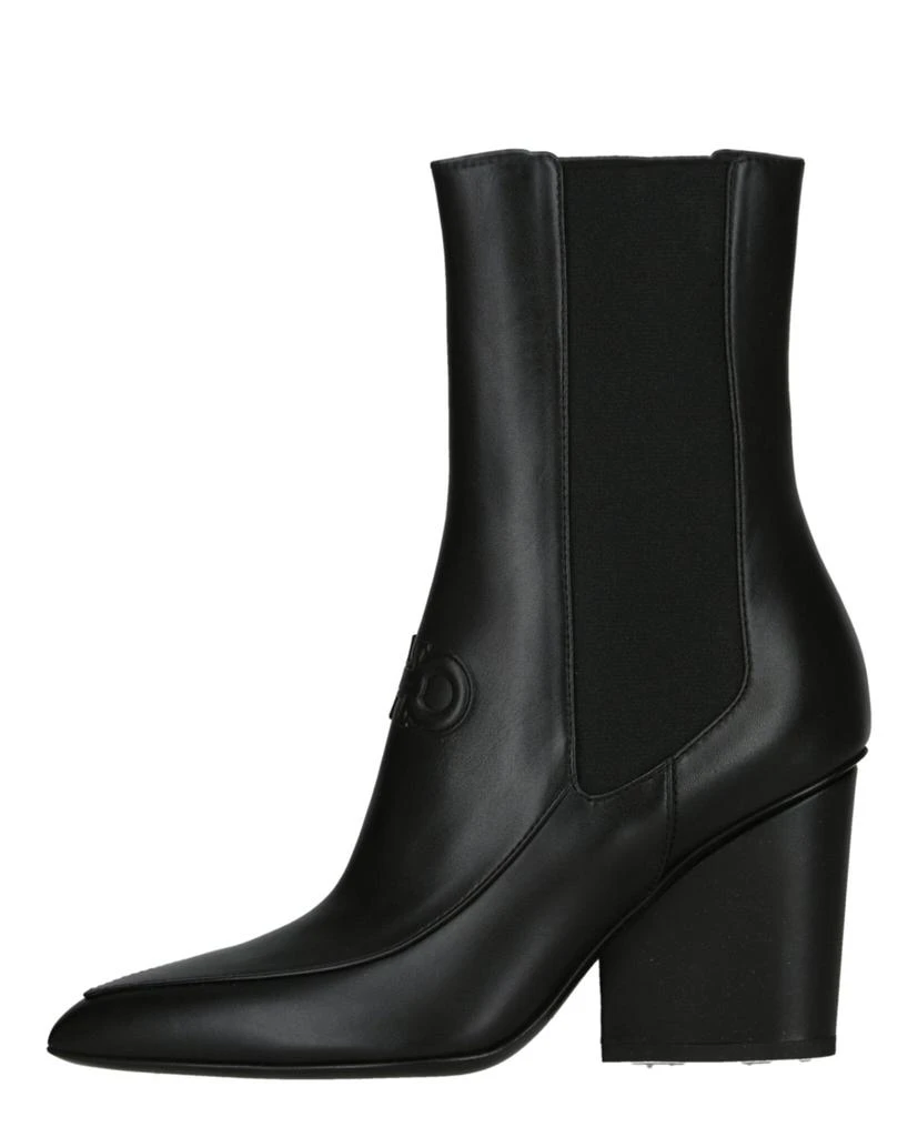 商品Salvatore Ferragamo|Marineo Leather Booties,价格¥3699,第5张图片详细描述