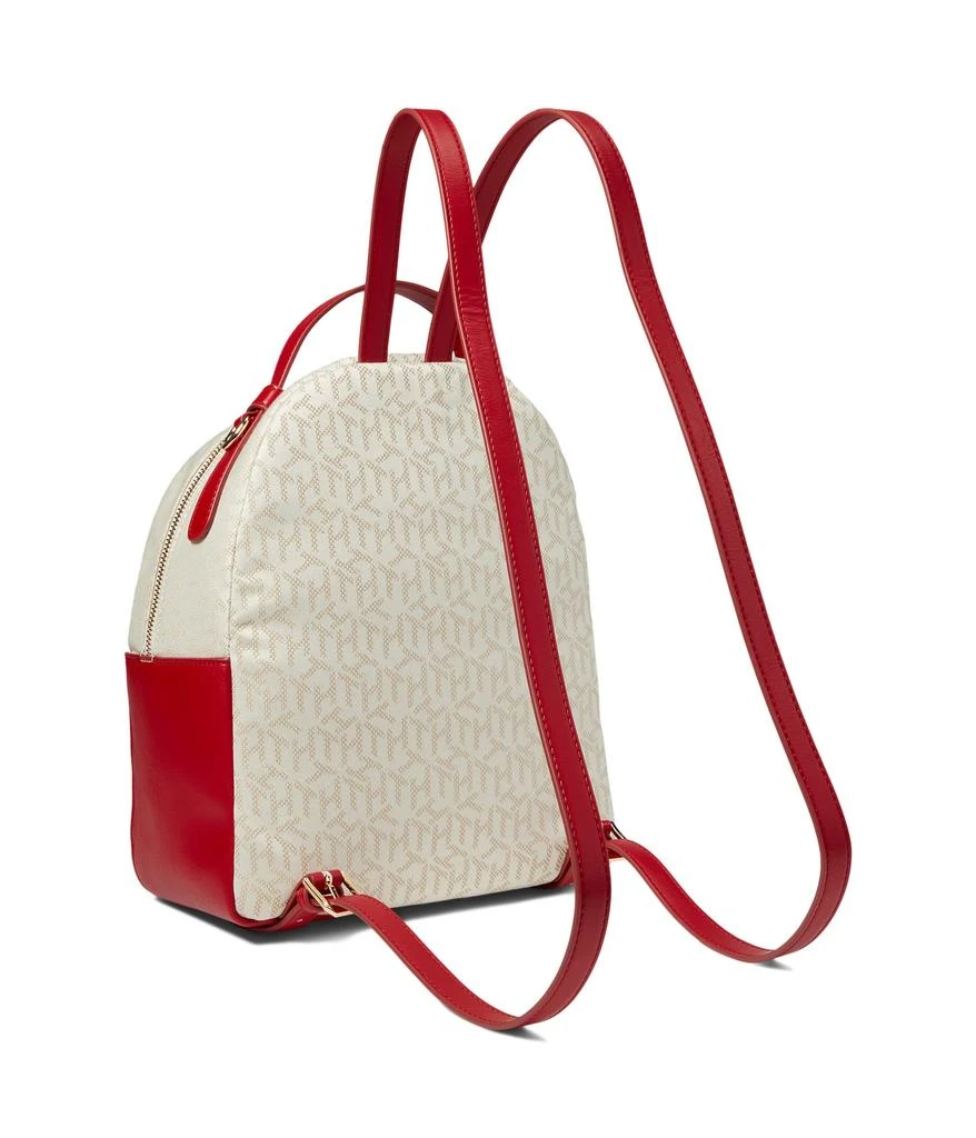 商品Tommy Hilfiger|Schyler Smooth PVC Trim Cube Bicolor Poly Jacquard Backpack,价格¥737,第2张图片详细描述