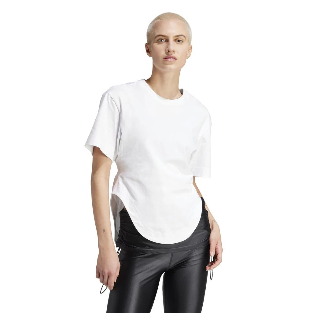 商品Adidas|By Stella Mccartney Curved Hem T-shirt,价格¥641,第1张图片