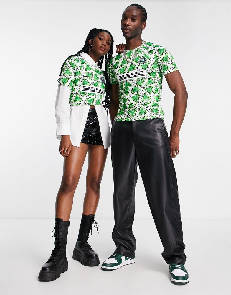 Nike Football World Cup 2022 Nigeria unisex premium t-shirt in black商品第3张图片规格展示