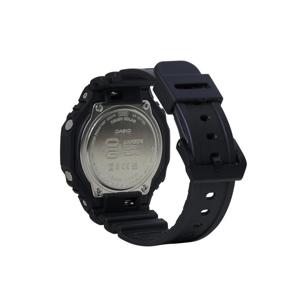 商品G-Shock|Men's Two Hand Quartz Black Resin Strap Ana-Digi Bluetooth Watch, 45.5mm, GAB2100BNR1A,价格¥1121,第3张图片详细描述