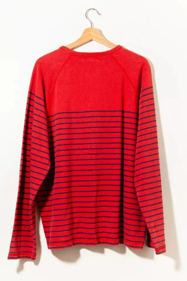商品Ralph Lauren|Vintage Y2K Ralph Lauren RRL Crewneck Long Sleeve Pocket T-Shirt Thick Cotton,价格¥1807,第2张图片详细描述