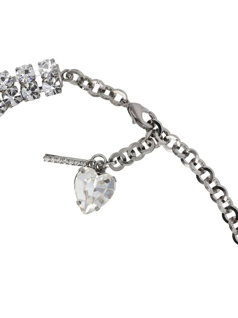 商品Alessandra Rich|Crystal Heart Choker,价格¥1278,第2张图片详细描述
