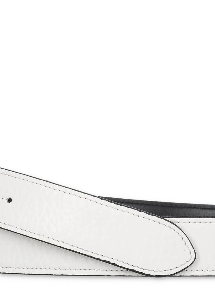 商品MAISON MARGIELA|Maison Margiela Pebbled Leather Belt With Logo,价格¥3261,第2张图片详细描述