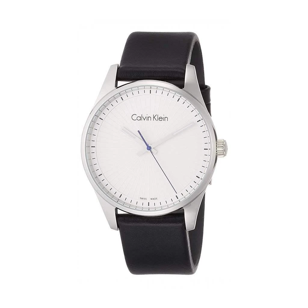 商品Calvin Klein|Calvin Klein Quartz Leather Strap Watches,价格¥738,第1张图片