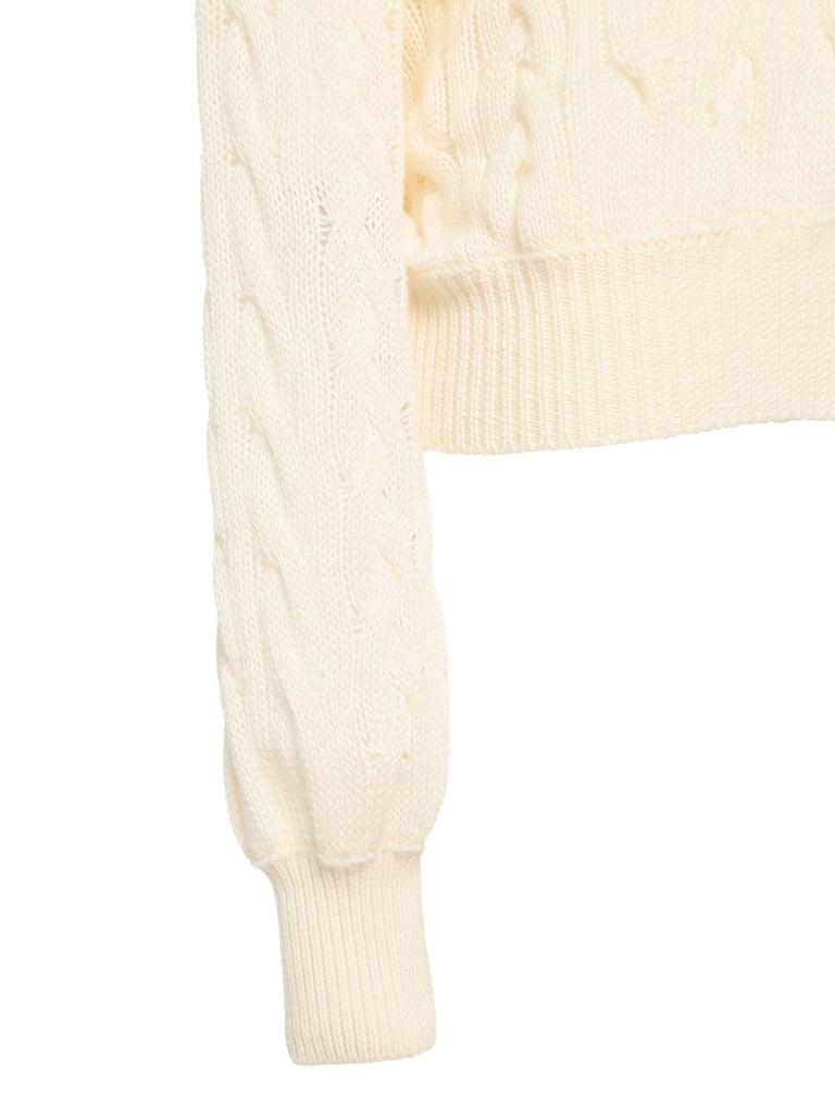 Cashmere Cable Knit Sweater商品第5张图片规格展示