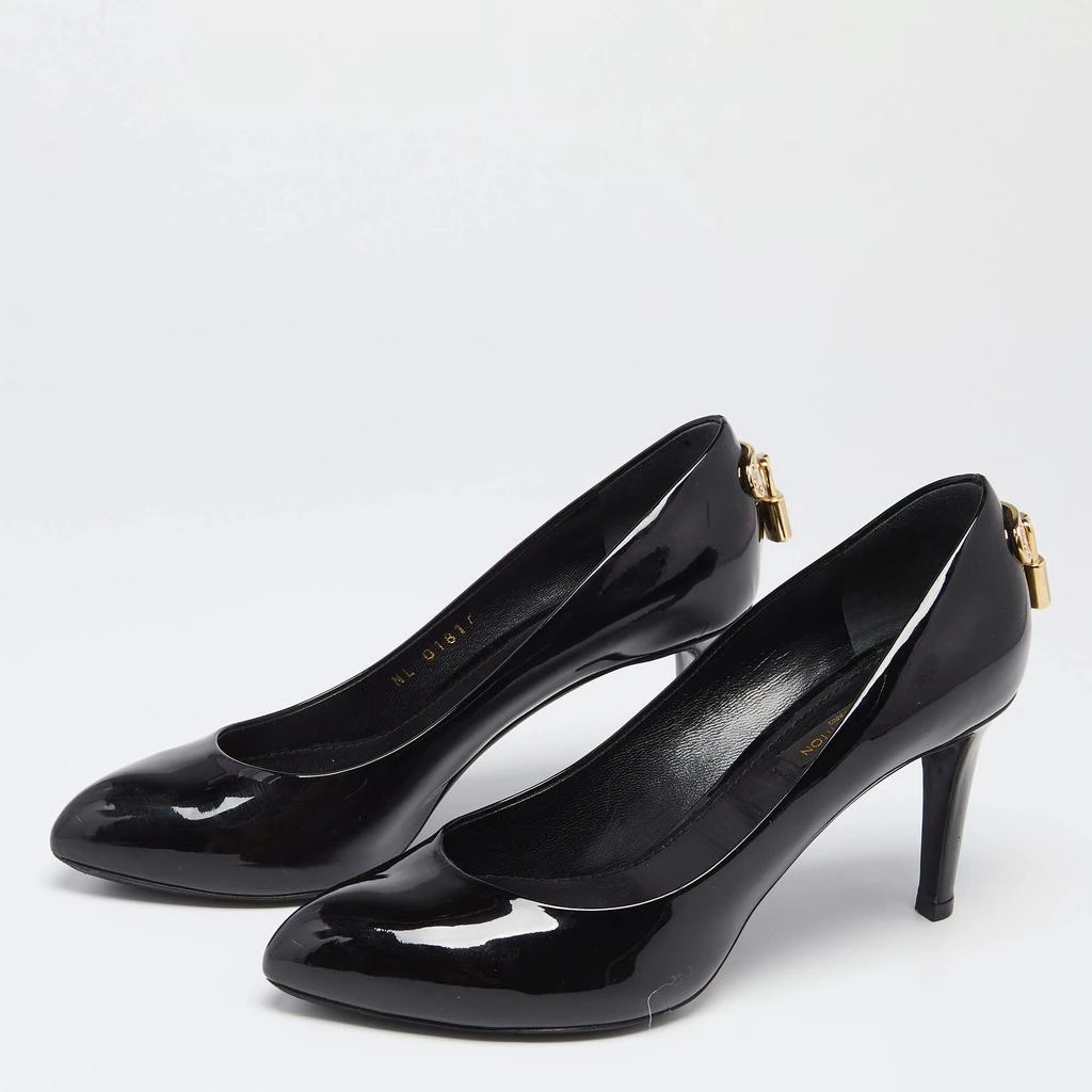 商品[二手商品] Louis Vuitton|Louis Vuitton Black Patent Leather Oh Really! Pumps Size 35.5,价格¥1540,第2张图片详细描述