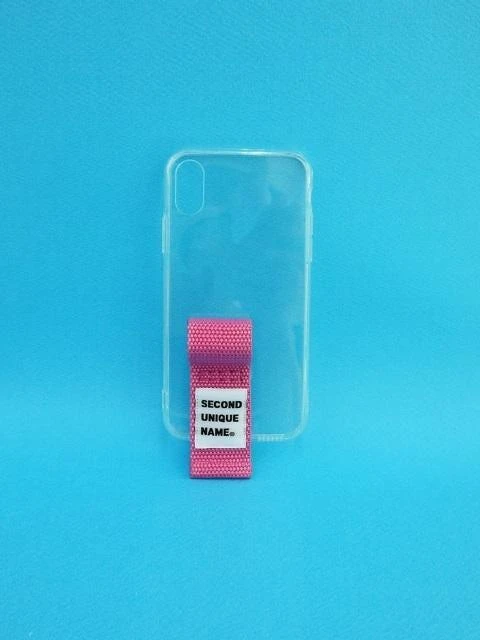 商品SECOND UNIQUE NAME|Sun Case Finger Clear Pink Jelly Case,价格¥393,第2张图片详细描述
