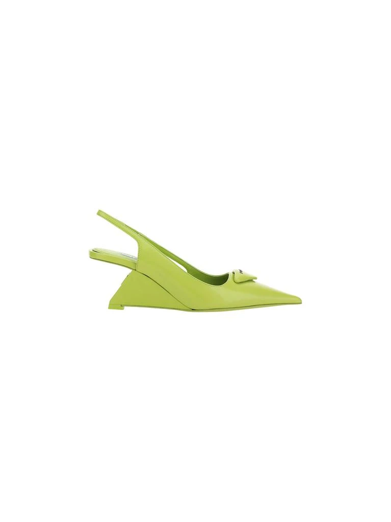 商品Prada|Prada Womens Yellow Pumps,价格¥9967,第1张图片