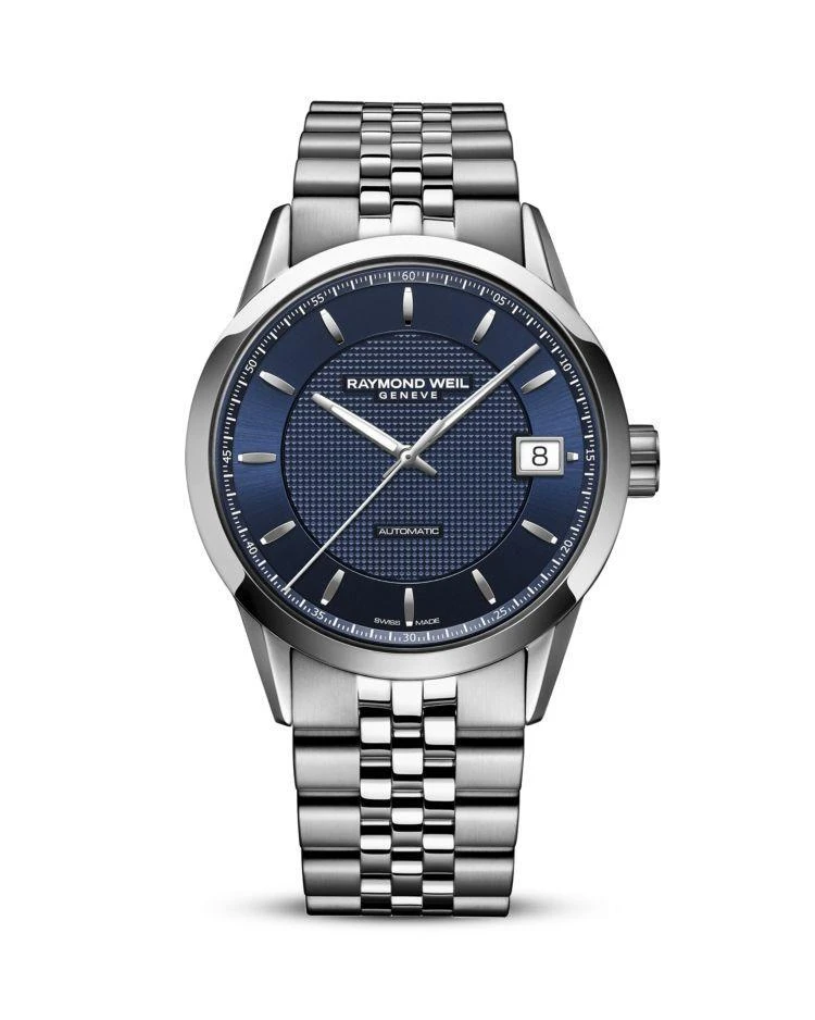 商品Raymond Weil|Freelancer Stainless Steel Watch, 42mm,价格¥10636,第1张图片