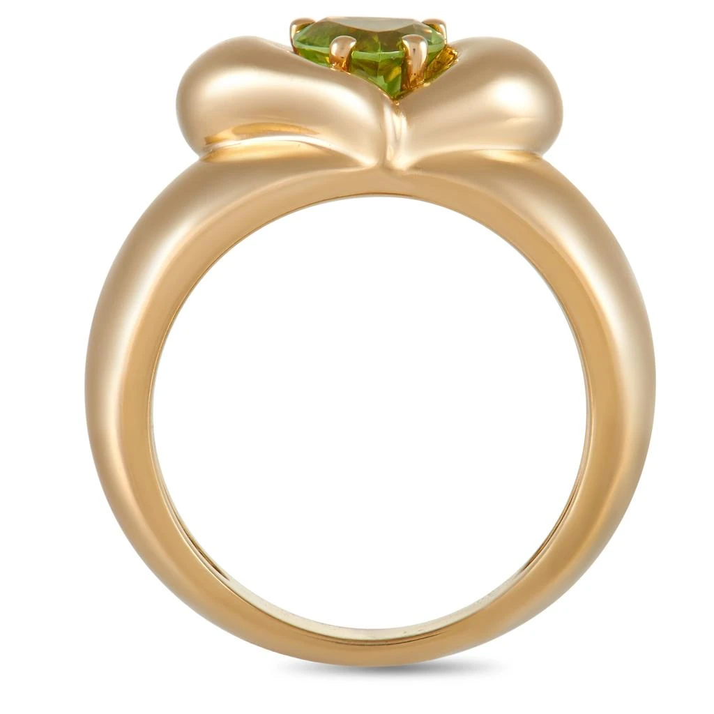 商品[二手商品] Van Cleef & Arpels|Van Cleef & Arpels 18K Yellow Gold Peridot Heart Ring,价格¥16537,第2张图片详细描述