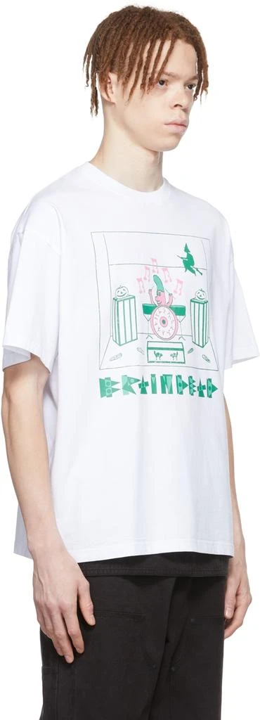 商品Brain Dead|White Cotton T-Shirt,价格¥183,第2张图片详细描述