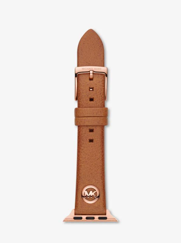 商品Michael Kors|Leather Strap For Apple Watch®,价格¥710,第2张图片详细描述