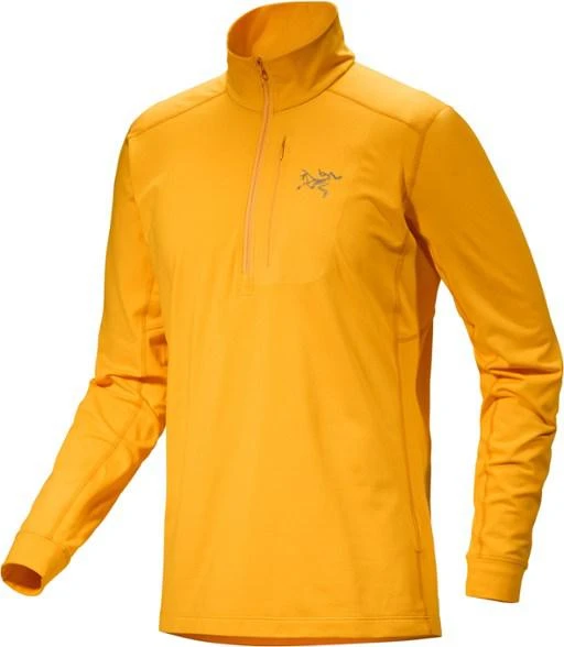商品Arc'teryx|Rho LT Zip-Neck Base Layer Top - Men's,价格¥976,第3张图片详细描述