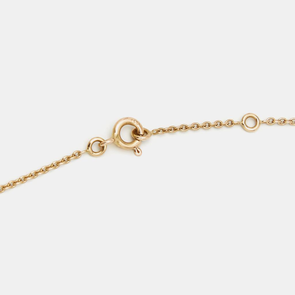 Dior Rose Des Vents Onyx Diamond 18k Rose Gold Necklace商品第4张图片规格展示