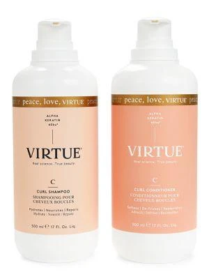 商品VIRTUE|2-Piece Curl Shampoo & Conditioner,价格¥747,第1张图片