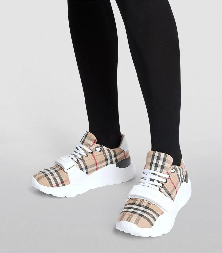 商品Burberry|New Regis Vintage Check Sneakers,价格¥6563,第2张图片详细描述