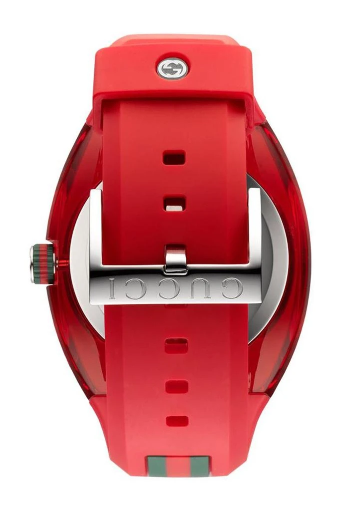 商品Gucci|Unisex Sync Rubber Strap Sport Watch, 46mm,价格¥2865,第4张图片详细描述