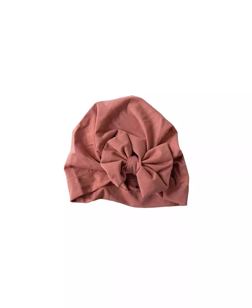 商品Earth Baby Outfitters|Baby Girls 2-Piece Bow Hat and Headband Set,价格¥177,第2张图片详细描述