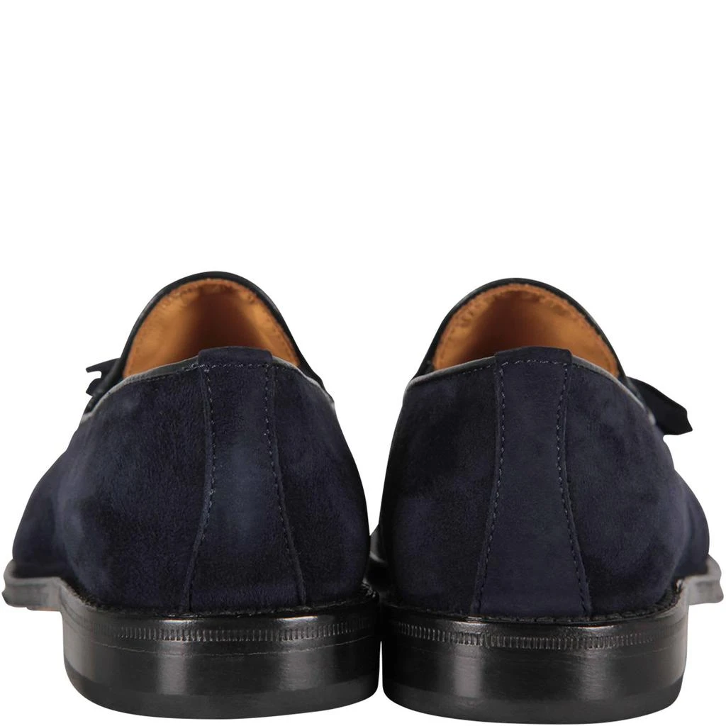 商品Gallucci|Gallucci Blue Mocassin With Tassels For Boy,价格¥1815,第4张图片详细描述
