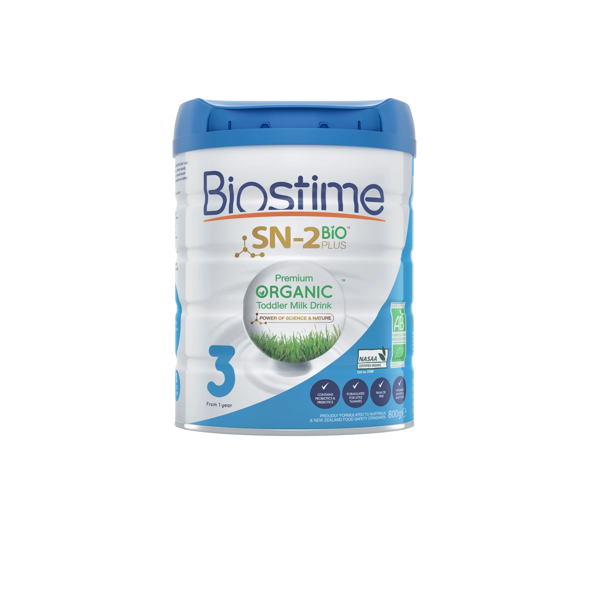 商品Biostime|澳版Biostime合生元 婴幼儿奶粉 3段 800g/罐（澳洲直邮发货）,价格¥477,第1张图片