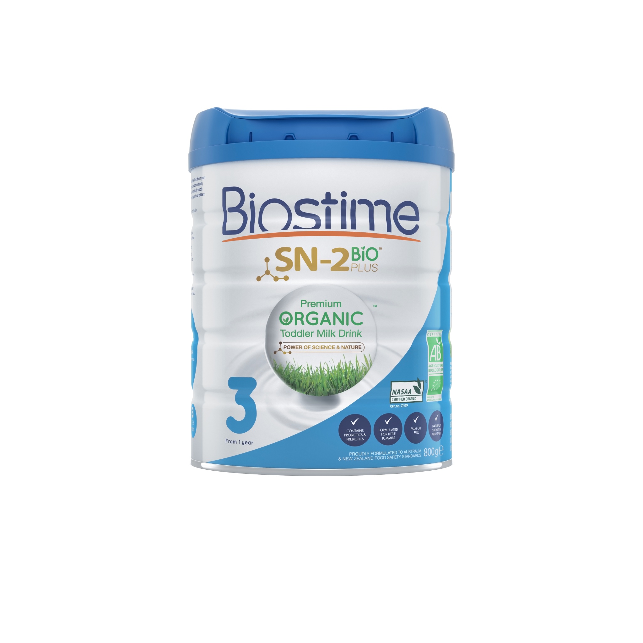 商品Biostime|澳版Biostime合生元 婴幼儿奶粉 3段 800g/罐（澳洲直邮发货）,价格¥468,第1张图片