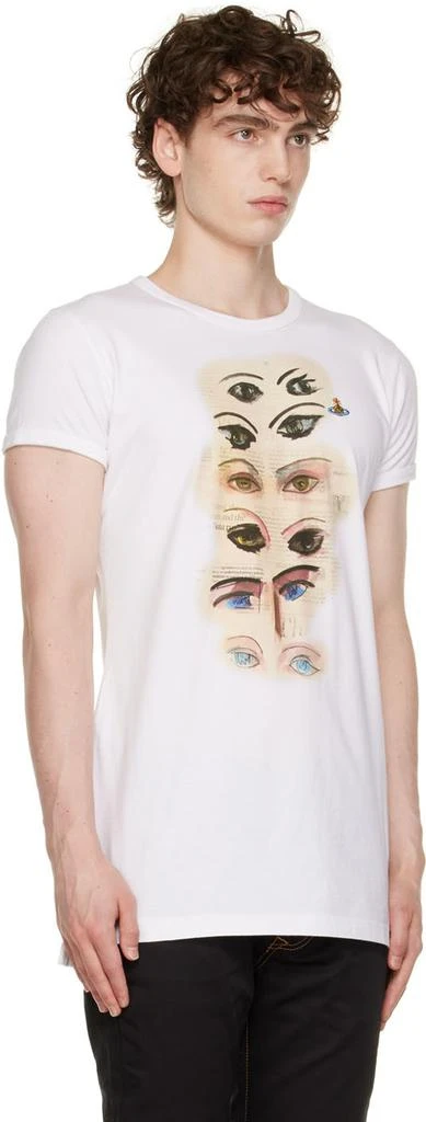 商品Vivienne Westwood|白色 Eyes T 恤,价格¥1682,第2张图片详细描述