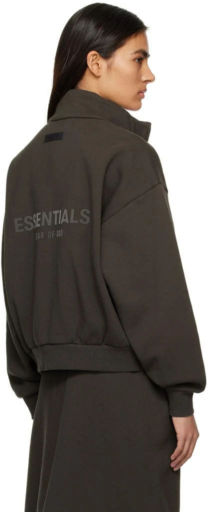 商品Essentials|Gray Full Zip Jacket,价格¥635,第3张图片详细描述
