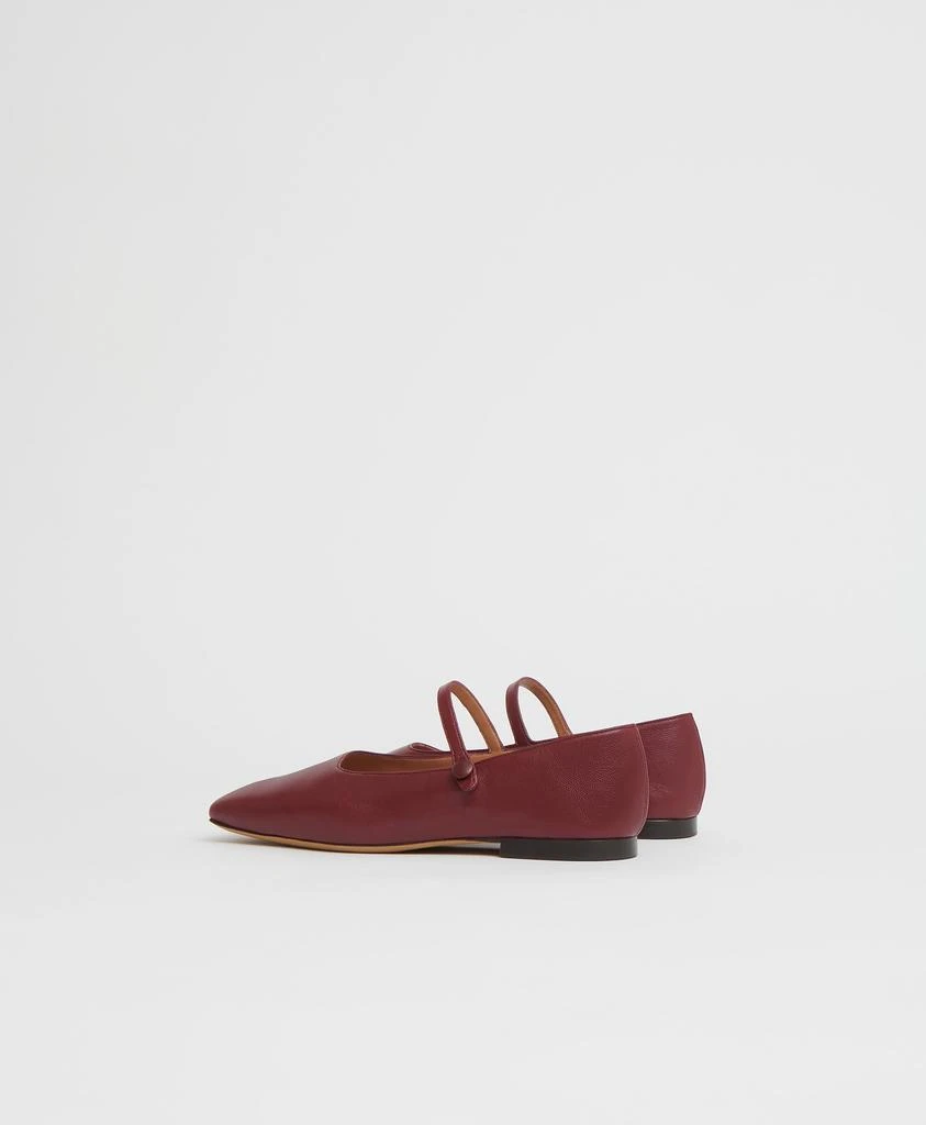 商品Mansur Gavriel|Square Toe Mary Jane - Claret,价格¥1214,第4张图片详细描述