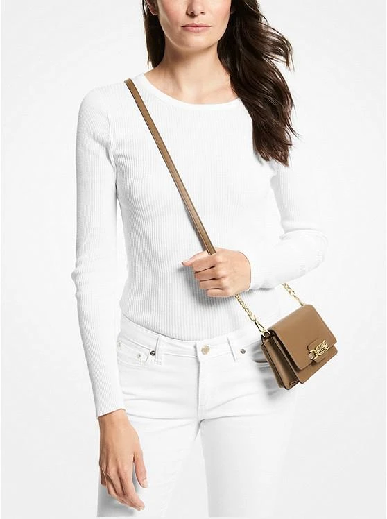 商品Michael Kors|Heather Extra-Small Leather Crossbody Bag,价格¥737,第3张图片详细描述